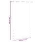 vidaXL Toldo pantalla para balcón tela oxford gris antracita 140x240cm vidaXL Toldo pantalla para balcón tela oxford gris antracita 140x240cm