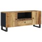 vidaXL Mueble de TV madera mango y madera contrachapada 105x33,5x46 cm