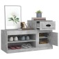 vidaXL Mueble zapatero madera contrachapada gris hormigón 100x42x60 cm vidaXL Mueble zapatero madera contrachapada gris hormigón 100x42x60 cm