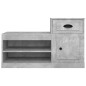 vidaXL Mueble zapatero madera contrachapada gris hormigón 100x42x60 cm vidaXL Mueble zapatero madera contrachapada gris hormigón 100x42x60 cm