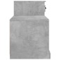 vidaXL Mueble zapatero madera contrachapada gris hormigón 100x42x60 cm vidaXL Mueble zapatero madera contrachapada gris hormigón 100x42x60 cm