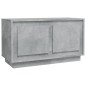 vidaXL Mueble para TV madera contrachapada gris hormigón 80x35x45 cm vidaXL Mueble para TV madera contrachapada gris hormigón 80x35x45 cm
