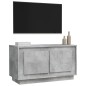 vidaXL Mueble para TV madera contrachapada gris hormigón 80x35x45 cm vidaXL Mueble para TV madera contrachapada gris hormigón 80x35x45 cm