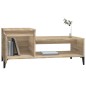 vidaXL Mesa de centro madera contrachapada roble Sonoma 100x50x45 cm vidaXL Mesa de centro madera contrachapada roble Sonoma 100x50x45 cm
