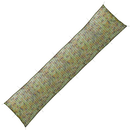 vidaXL Red de camuflaje con bolsa de almacenamiento verde 1,5x8 m