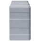 vidaXL Organizadores multicajones con 12 cajones 2 uds 26,5x16x26 cm vidaXL Organizadores multicajones con 12 cajones 2 uds 26,5x16x26 cm