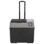 vidaXL Nevera con ruedas y asa polipropileno negro y gris 40 L vidaXL Nevera con ruedas y asa polipropileno negro y gris 40 L
