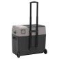 vidaXL Nevera con ruedas y asa polipropileno negro y gris 40 L vidaXL Nevera con ruedas y asa polipropileno negro y gris 40 L