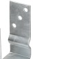 vidaXL Anclajes de valla 6 uds acero galvanizado plateado 9x6x15 cm vidaXL Anclajes de valla 6 uds acero galvanizado plateado 9x6x15 cm