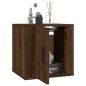 vidaXL Mueble para TV de pared roble marrón 40x34,5x40 cm