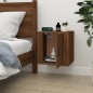 vidaXL Mueble para TV de pared roble marrón 40x34,5x40 cm