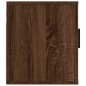 vidaXL Mueble para TV de pared roble marrón 40x34,5x40 cm