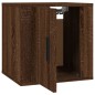 vidaXL Mueble para TV de pared roble marrón 40x34,5x40 cm