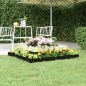 vidaXL Jardinera madera maciza de pino negro 110x110x27 cm vidaXL Jardinera madera maciza de pino negro 110x110x27 cm