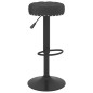 vidaXL Taburetes de cocina 2 unidades terciopelo negro vidaXL Taburetes de cocina 2 unidades terciopelo negro