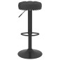 vidaXL Taburetes de cocina 2 unidades terciopelo negro vidaXL Taburetes de cocina 2 unidades terciopelo negro