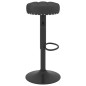 vidaXL Taburetes de cocina 2 unidades terciopelo negro vidaXL Taburetes de cocina 2 unidades terciopelo negro