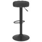 vidaXL Taburetes de cocina 2 unidades terciopelo negro vidaXL Taburetes de cocina 2 unidades terciopelo negro