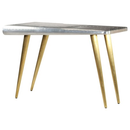 vidaXL Escritorio vintage de estilo aviador 120x60x76 cm