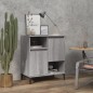 vidaXL Aparador de madera contrachapada gris Sonoma 60x35x70 cm vidaXL Aparador de madera contrachapada gris Sonoma 60x35x70 cm