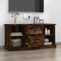 vidaXL Mueble de TV madera contrachapada roble ahumado 99,5x35,5x48 cm vidaXL Mueble de TV madera contrachapada roble ahumado 99,5x35,5x48 cm