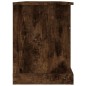 vidaXL Mueble de TV madera contrachapada roble ahumado 99,5x35,5x48 cm vidaXL Mueble de TV madera contrachapada roble ahumado 99,5x35,5x48 cm
