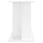 vidaXL Soporte de acuario madera ingeniería blanco brillo 100x40x60 cm vidaXL Soporte de acuario madera ingeniería blanco brillo 100x40x60 cm