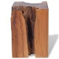 vidaXL Taburete de madera de teca maciza 