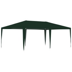 vidaXL Carpa profesional para fiestas verde 90 g/m² 4x6 m 