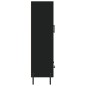 vidaXL Aparador alto madera de ingeniería negro 69,5x31x115 cm vidaXL Aparador alto madera de ingeniería negro 69,5x31x115 cm