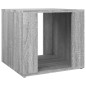 vidaXL Mesita de noche madera contrachapada gris Sonoma 41x40x36 cm vidaXL Mesita de noche madera contrachapada gris Sonoma 41x40x36 cm
