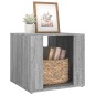 vidaXL Mesita de noche madera contrachapada gris Sonoma 41x40x36 cm vidaXL Mesita de noche madera contrachapada gris Sonoma 41x40x36 cm