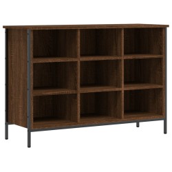 vidaXL Zapatero madera de ingeniería marrón roble 100x35x70 cm