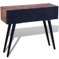 vidaXL Mesa consola con 3 cajones de madera de teca reciclada vidaXL Mesa consola con 3 cajones de madera de teca reciclada