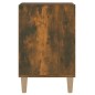 vidaXL Mueble para TV madera contrachapada roble ahumado 100x35x55 cm vidaXL Mueble para TV madera contrachapada roble ahumado 100x35x55 cm
