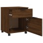 vidaXL Archivador ruedas madera contrachapada roble Sonoma 45x38x54 cm vidaXL Archivador ruedas madera contrachapada roble Sonoma 45x38x54 cm