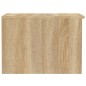 vidaXL Mesa de centro madera contrachapada roble Sonoma 50x50x36 cm vidaXL Mesa de centro madera contrachapada roble Sonoma 50x50x36 cm