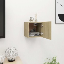 vidaXL Mueble de salón de pared roble Sonoma 30,5x30x30 cm