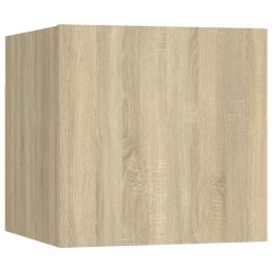 vidaXL Mueble de salón de pared roble Sonoma 30,5x30x30 cm