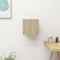 vidaXL Mueble de salón de pared roble Sonoma 30,5x30x30 cm