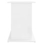 vidaXL Soporte de acuario madera ingeniería blanco brillo 121x41x58 cm vidaXL Soporte de acuario madera ingeniería blanco brillo 121x41x58 cm