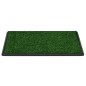 vidaXL Inodoros mascotas con bandeja césped artificial 2 uds 76x51x3cm vidaXL Inodoros mascotas con bandeja césped artificial 2 uds 76x51x3cm