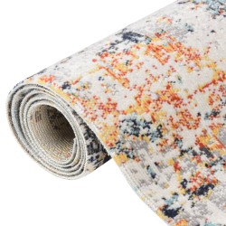 vidaXL Alfombra de exterior tejido plano multicolor 115x170 cm
