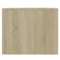 vidaXL Mesa de centro madera de ingeniería roble Sonoma 90x50x41,5 cm vidaXL Mesa de centro madera de ingeniería roble Sonoma 90x50x41,5 cm