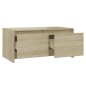 vidaXL Mesa de centro madera de ingeniería roble Sonoma 90x50x41,5 cm vidaXL Mesa de centro madera de ingeniería roble Sonoma 90x50x41,5 cm