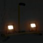 vidaXL Foco LED con asa 2x10 W blanco cálido vidaXL Foco LED con asa 2x10 W blanco cálido