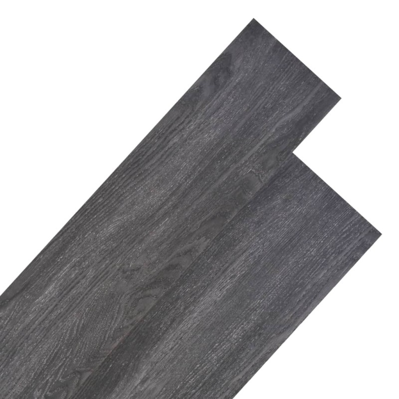 vidaXL Lamas de suelo no autoadhesivas PVC negro y blanco 5,26 m² 2 mm vidaXL Lamas de suelo no autoadhesivas PVC negro y blanco 5,26 m² 2 mm