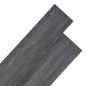 vidaXL Lamas de suelo no autoadhesivas PVC negro y blanco 5,26 m² 2 mm vidaXL Lamas de suelo no autoadhesivas PVC negro y blanco 5,26 m² 2 mm