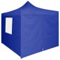 vidaXL Carpa plegable profesional con 4 paredes acero azul 2x2 m vidaXL Carpa plegable profesional con 4 paredes acero azul 2x2 m