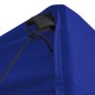 vidaXL Carpa plegable profesional con 4 paredes acero azul 2x2 m vidaXL Carpa plegable profesional con 4 paredes acero azul 2x2 m